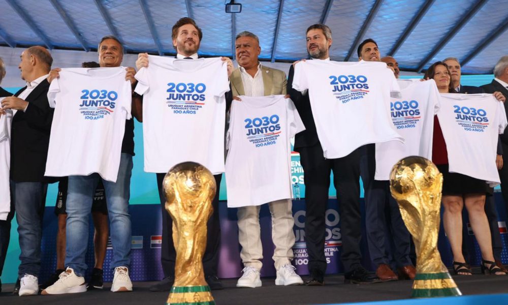 desde argentina se presentó candidatura al mundial 2030