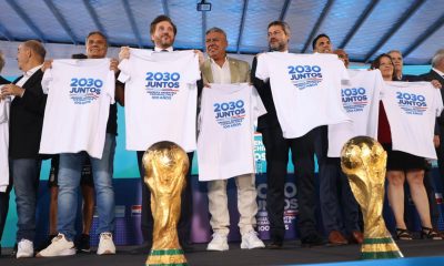 desde argentina se presentó candidatura al mundial 2030