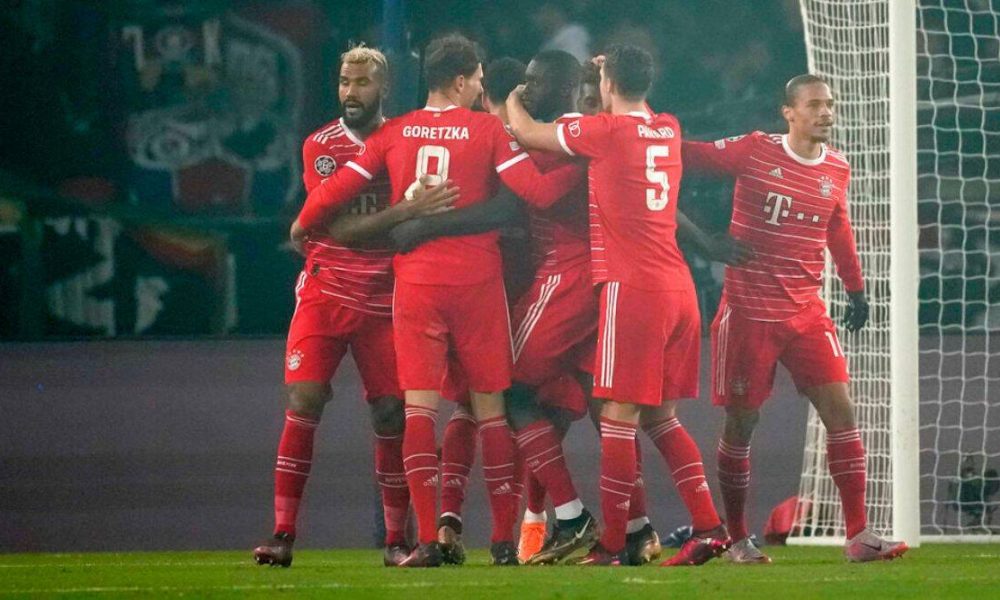 Bayern ganó en UCL