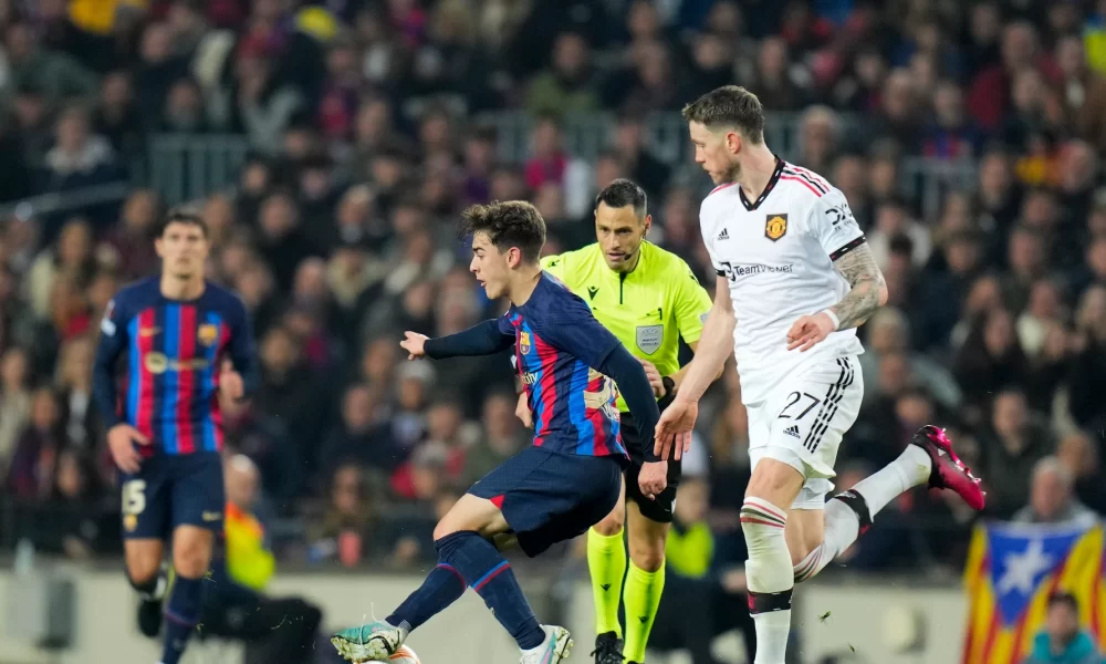 barcelona manchester united en Europa