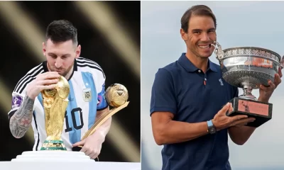 Rafa Nadal y Leo Messi