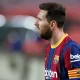 Leo Messi cerca de barcelona
