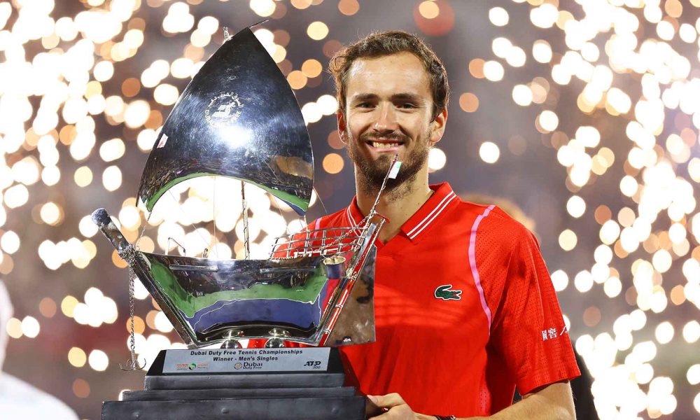 victoria de Medvedev en Dubai de manera fácil