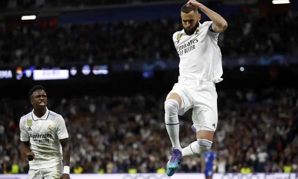 karim benzema y la victoria al madrid