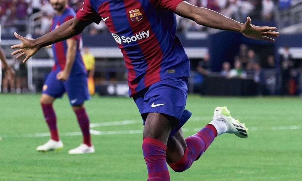 dembele autor de los goles