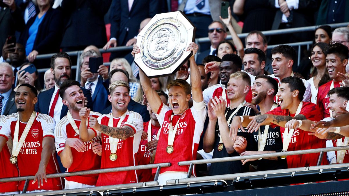 el arsenal campeon en la community shield