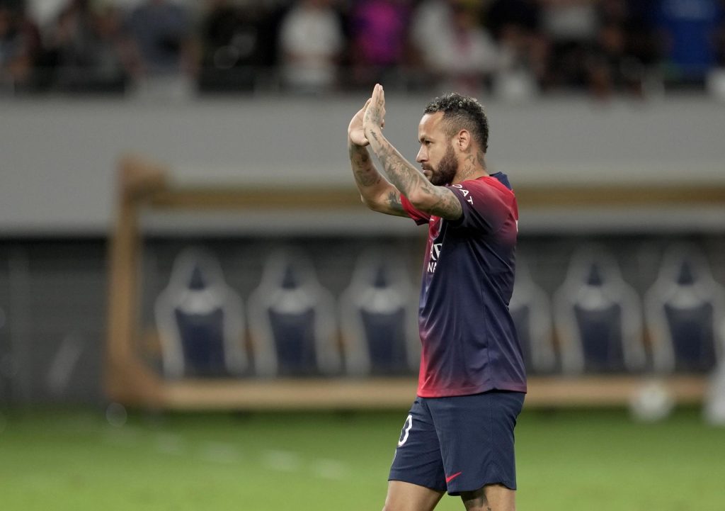 dorsal de dembélé que deja Neymar