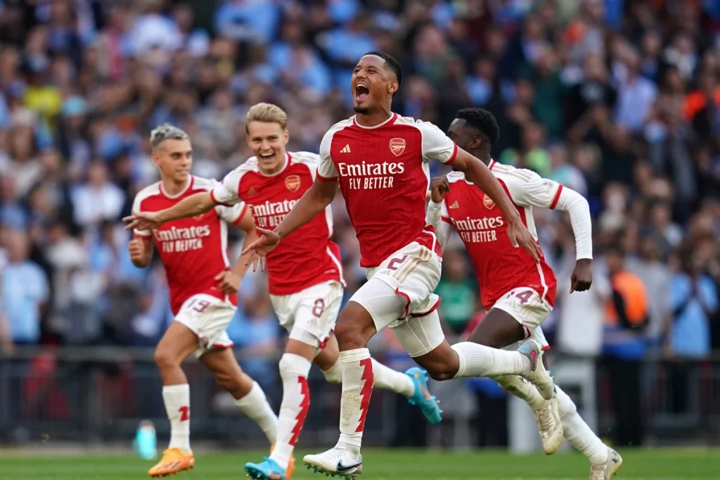 el arsenal campeon en la community shield