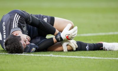 Courtois lesionado la campaña
