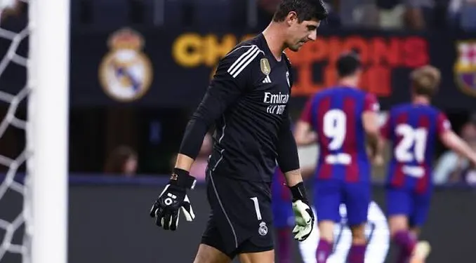 Courtois malas noticias