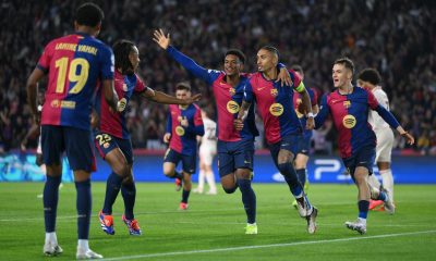 Victoria del FC Barcelona con Raphinha