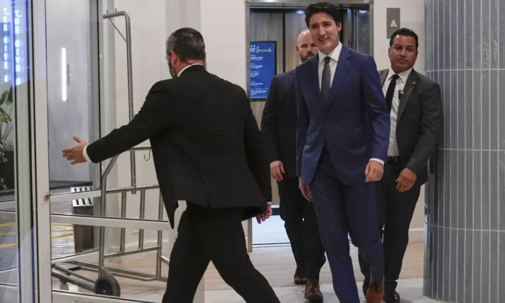 Trudeau visitó la residencia de Donald Trump