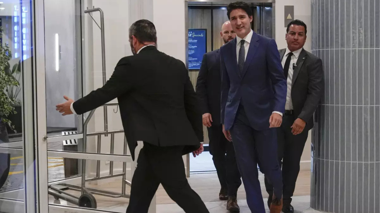 Trudeau visitó la residencia de Donald Trump