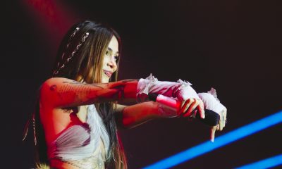 Cantante colombiana Greeicy dijo presente en Venezuela.