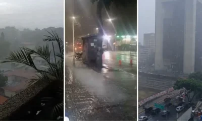 lluvias sobre la ciudad de Caracas