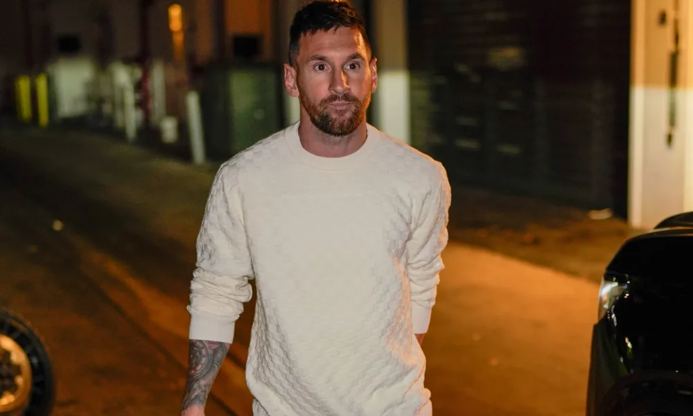 Lionel Messi en el Super Bowl