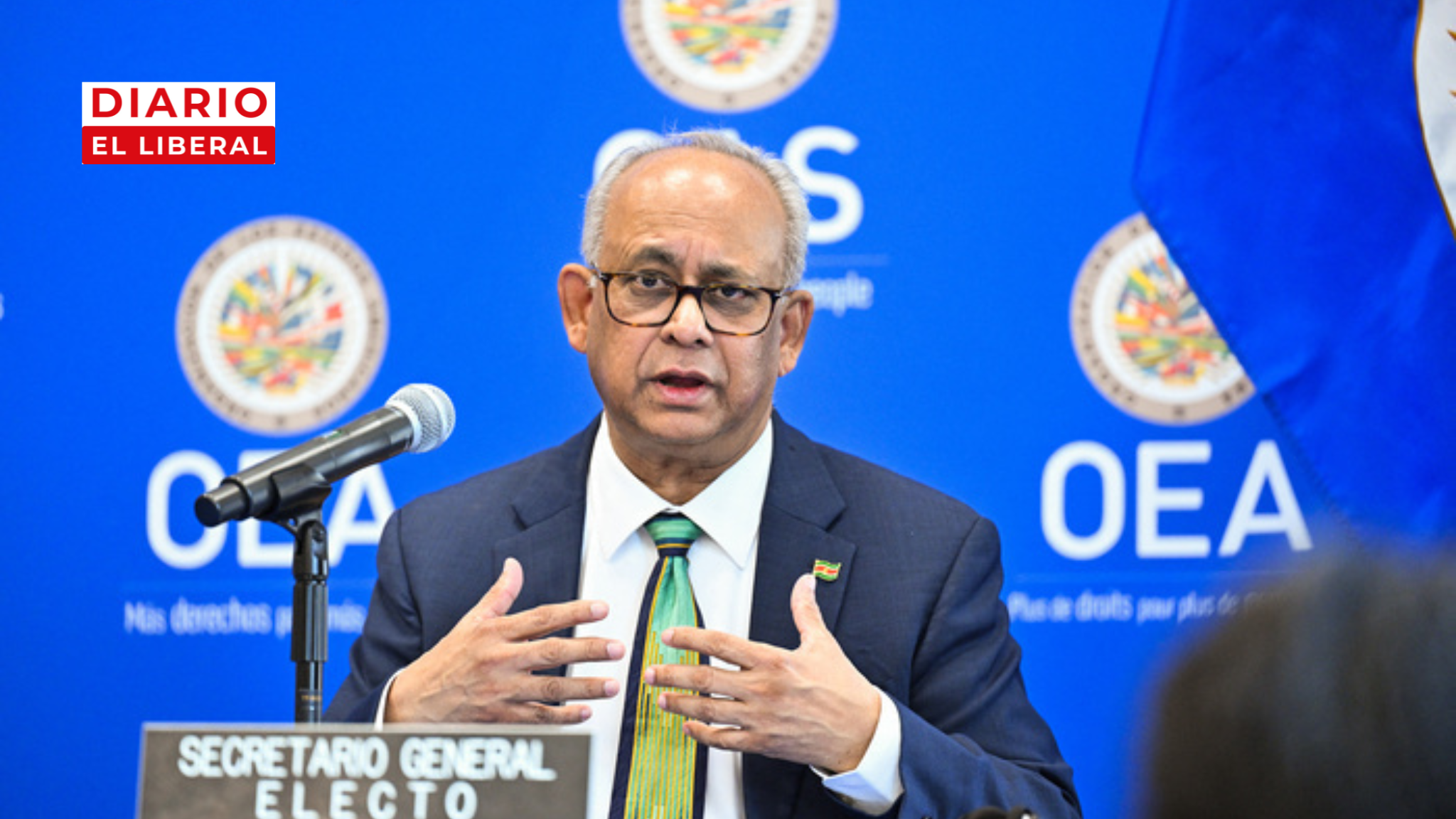 Caribeño en liderar la Organización de los Estados Americanos promete reconstruir su relevancia y fomentar el diálogo regional