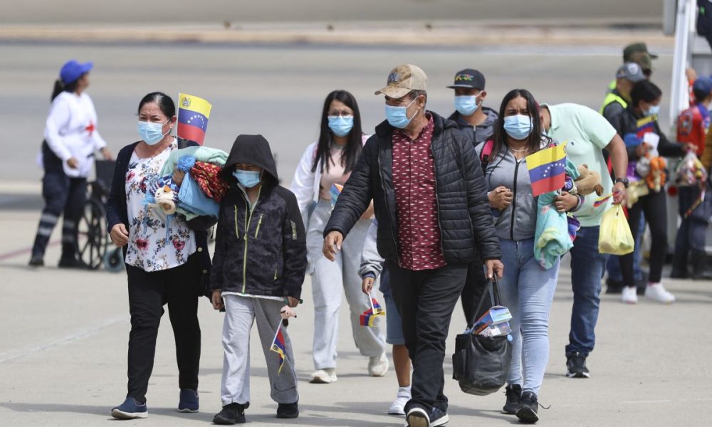 Venezolanos repatriados