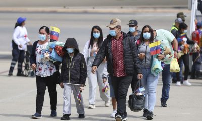 Venezolanos repatriados