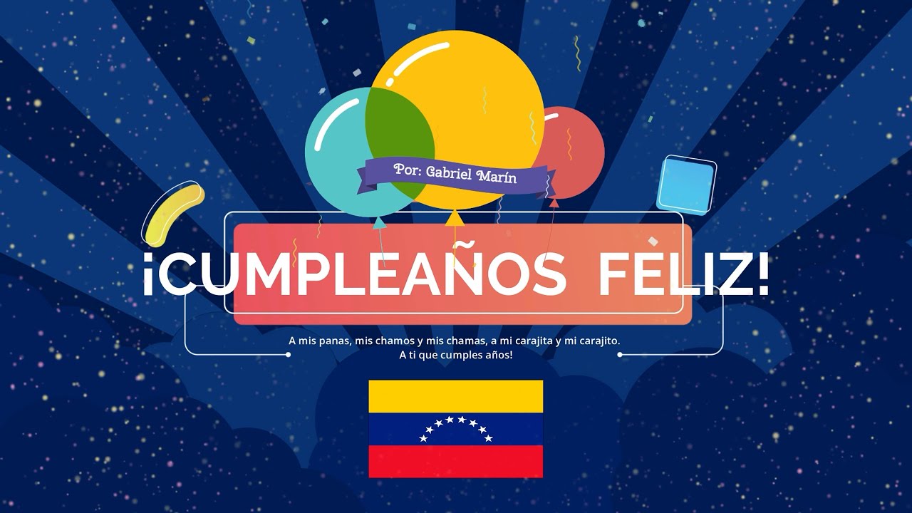 cumpleaños venezuela