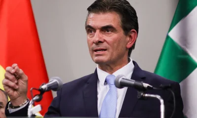 Presidente de Bolivia Rodrigo Paz